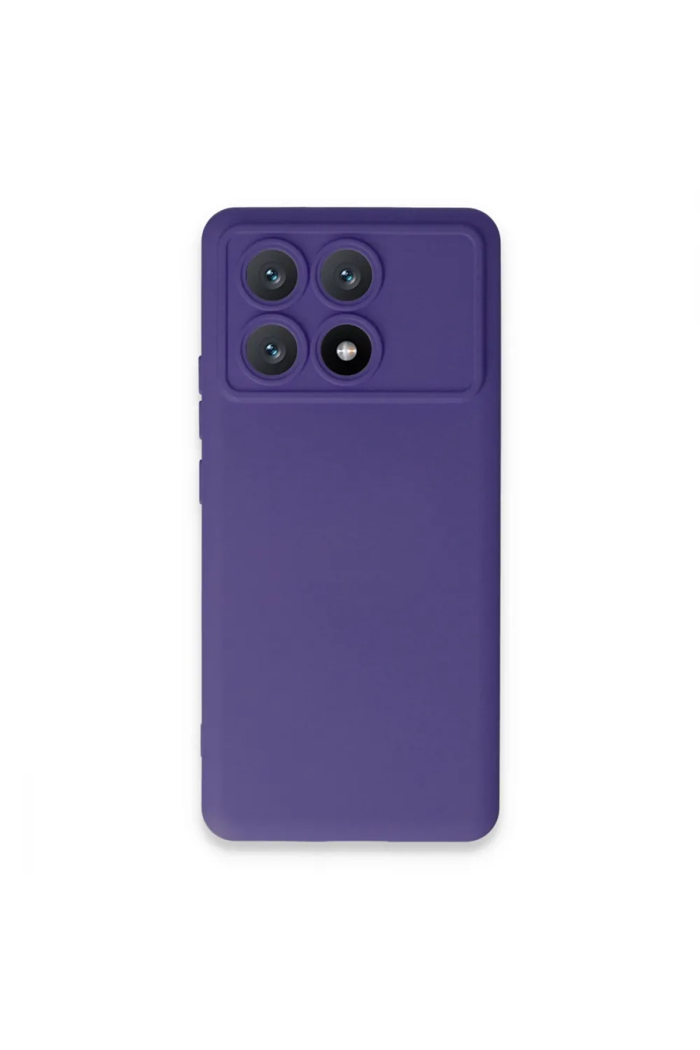 Xiaomi Poco X6 Pro Kılıf Nano İçi Kadife Silikon - Mor