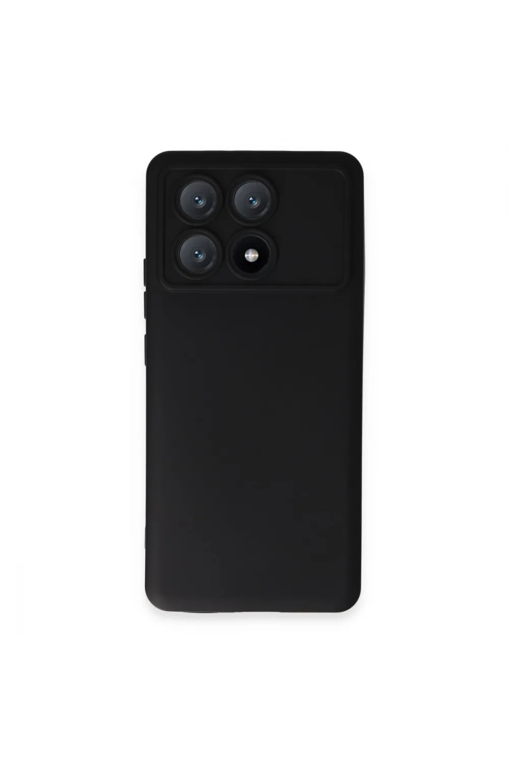 Xiaomi Poco X6 Pro Kılıf Nano İçi Kadife Silikon - Siyah