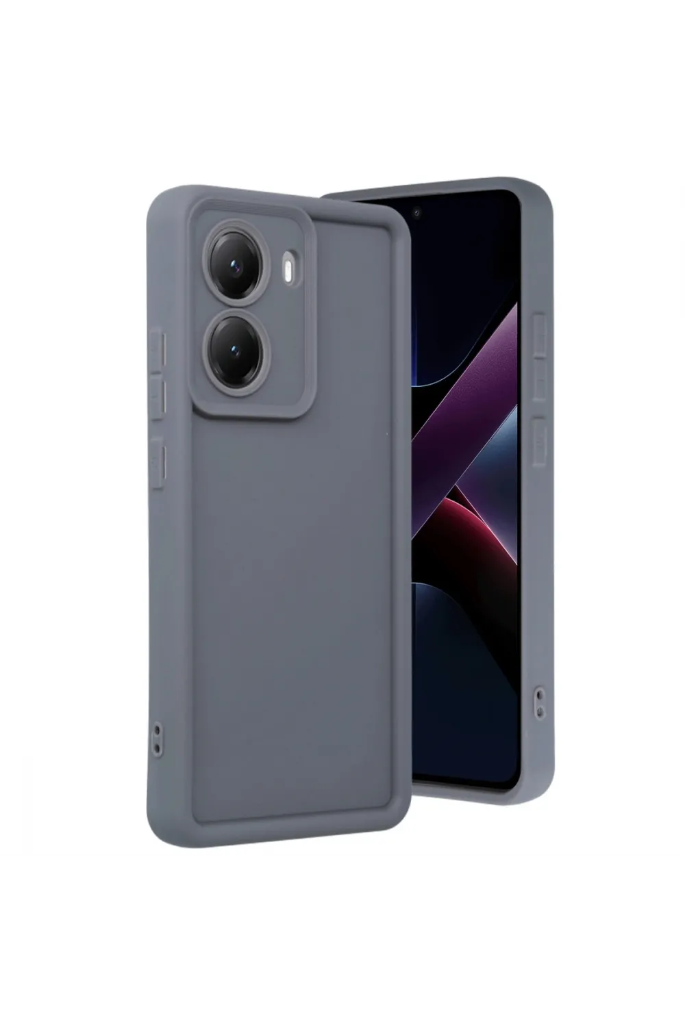 Xiaomi Poco X7 Pro Viera Silikon - Gri