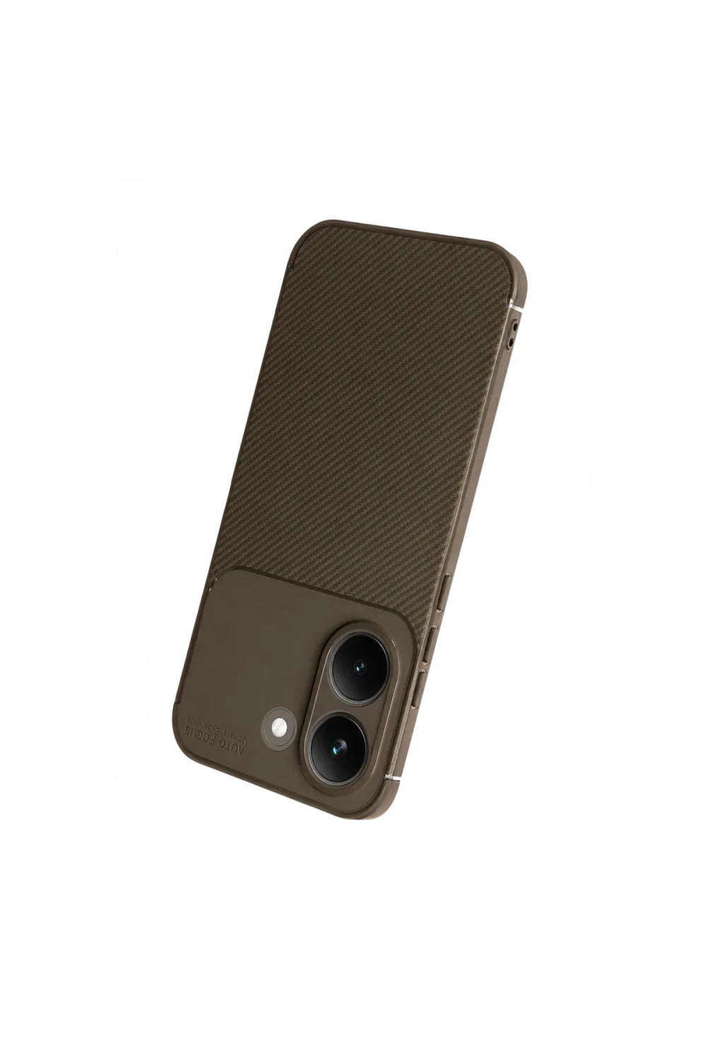 Xiaomi Poco X8 Pro Auto Focus Karbon Kapak - Kahverengi