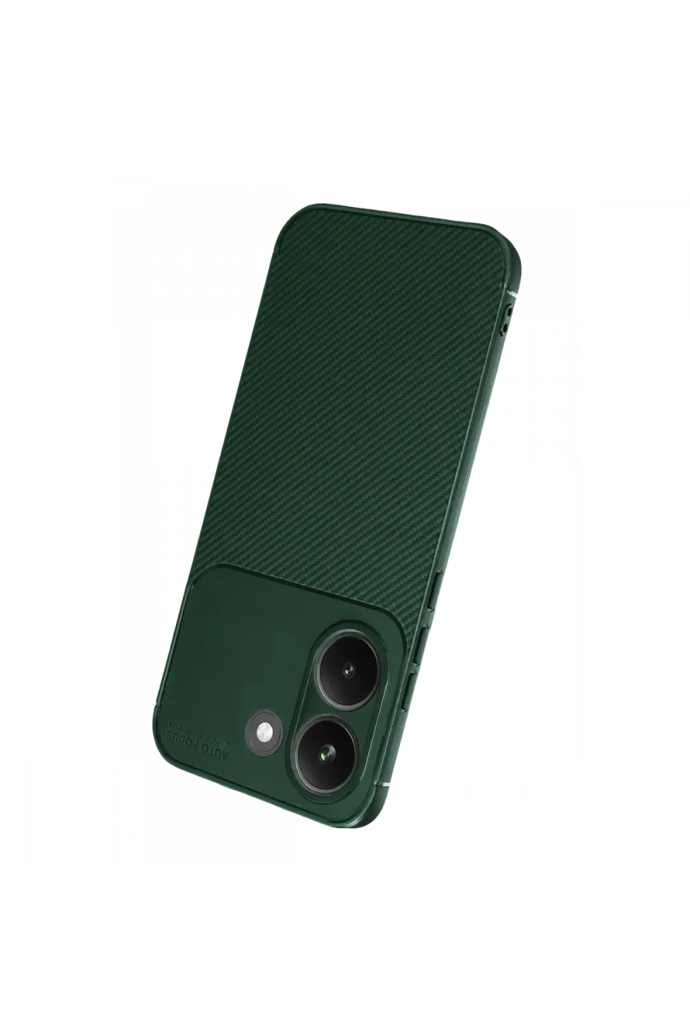 Xiaomi Poco X8 Pro Auto Focus Karbon Kapak - Koyu Yeşil