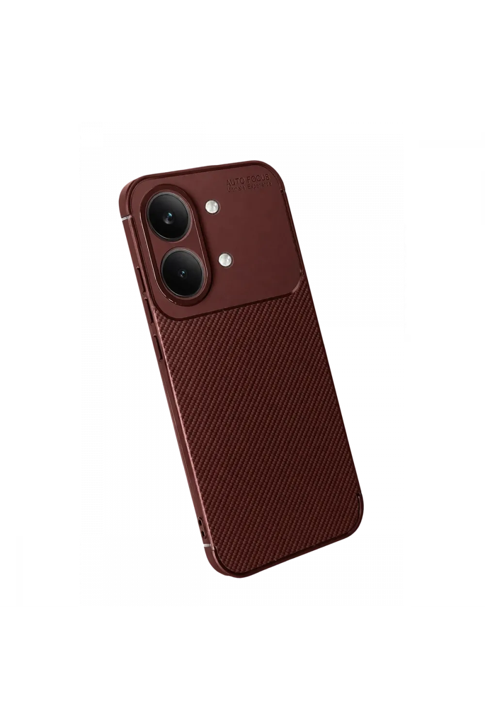 Xiaomi Poco X8 Pro Max Auto Focus Karbon Kapak - Bordo