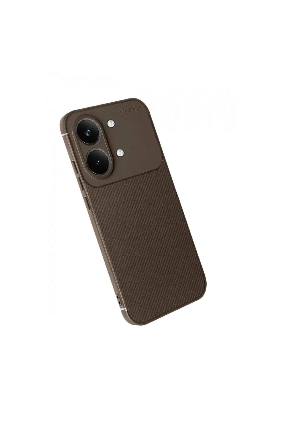 Xiaomi Poco X8 Pro Max Auto Focus Karbon Kapak - Kahverengi