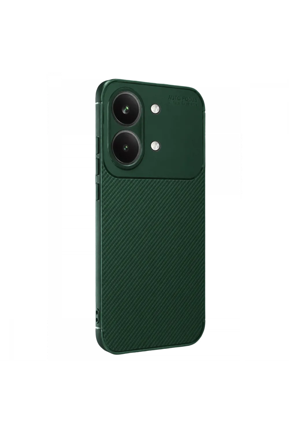 Xiaomi Poco X8 Pro Max Auto Focus Karbon Kapak - Koyu Yeşil