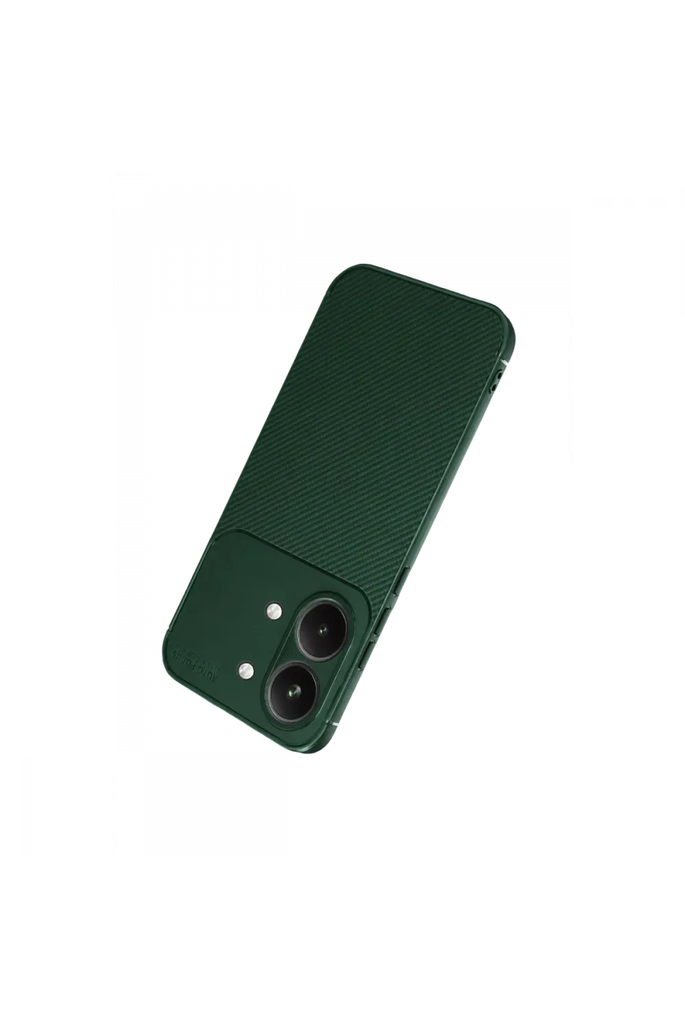 Xiaomi Poco X8 Pro Max Auto Focus Karbon Kapak - Koyu Yeşil
