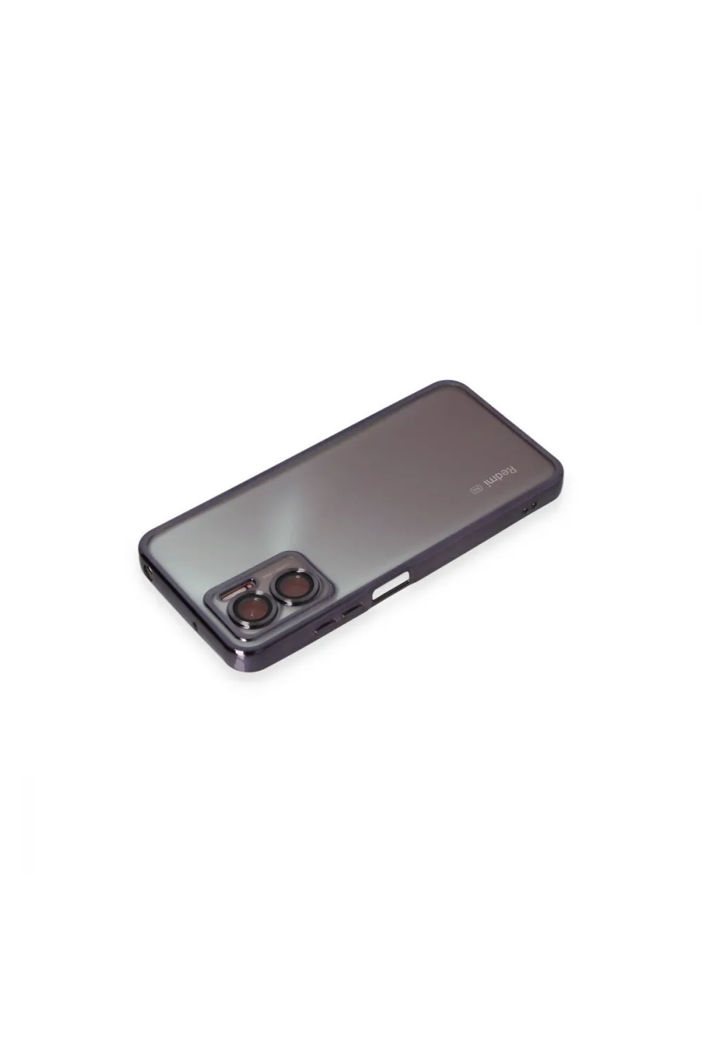 Xiaomi Redmi 10 5g Kılıf Razer Lensli Silikon - Mor