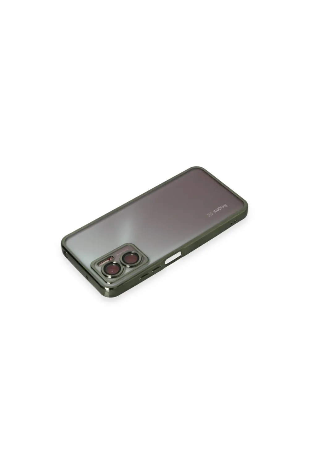 Xiaomi Redmi 10 5g Kılıf Razer Lensli Silikon - Yeşil