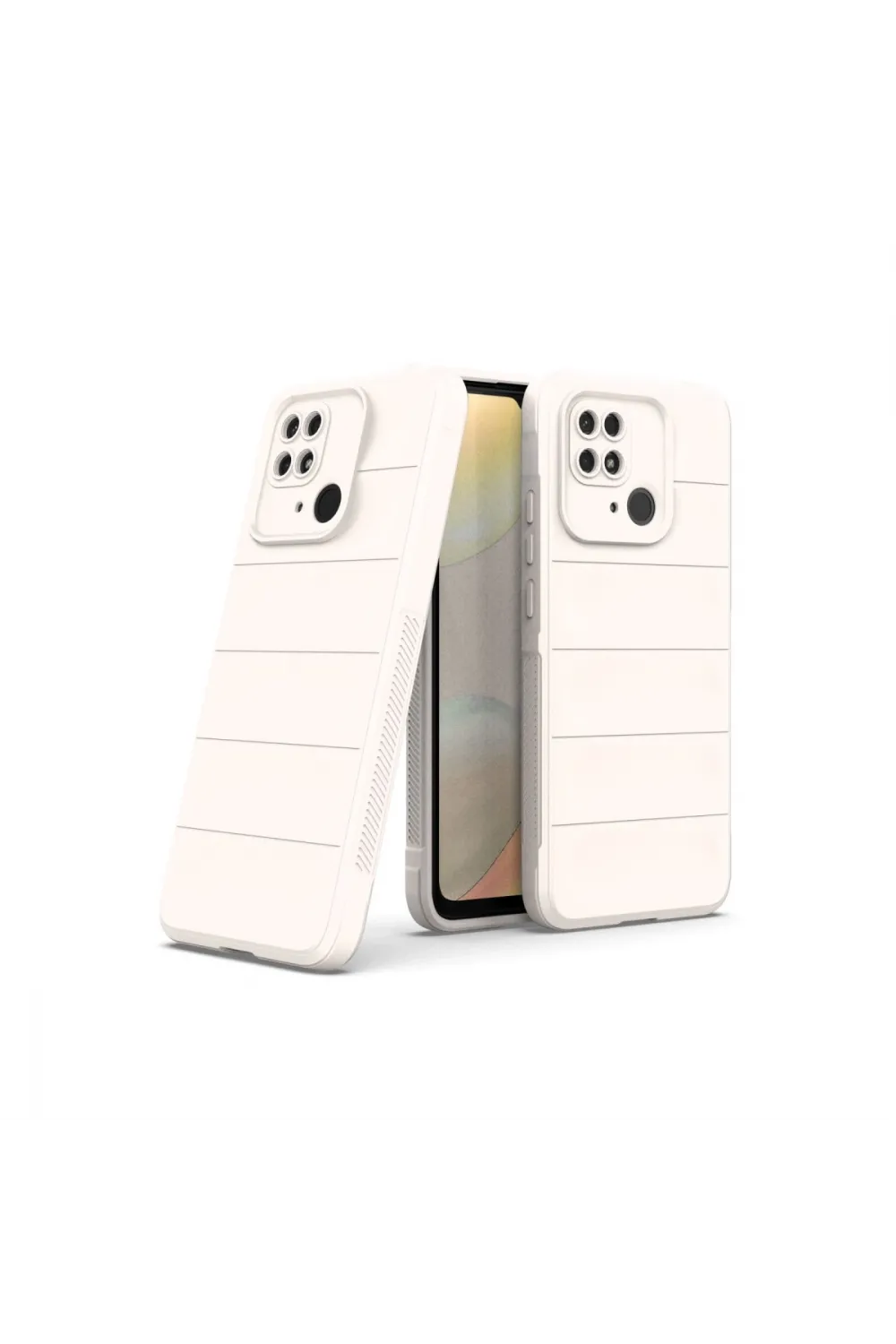 Xiaomi Redmi 10c Kılıf Optimum Silikon - Krem