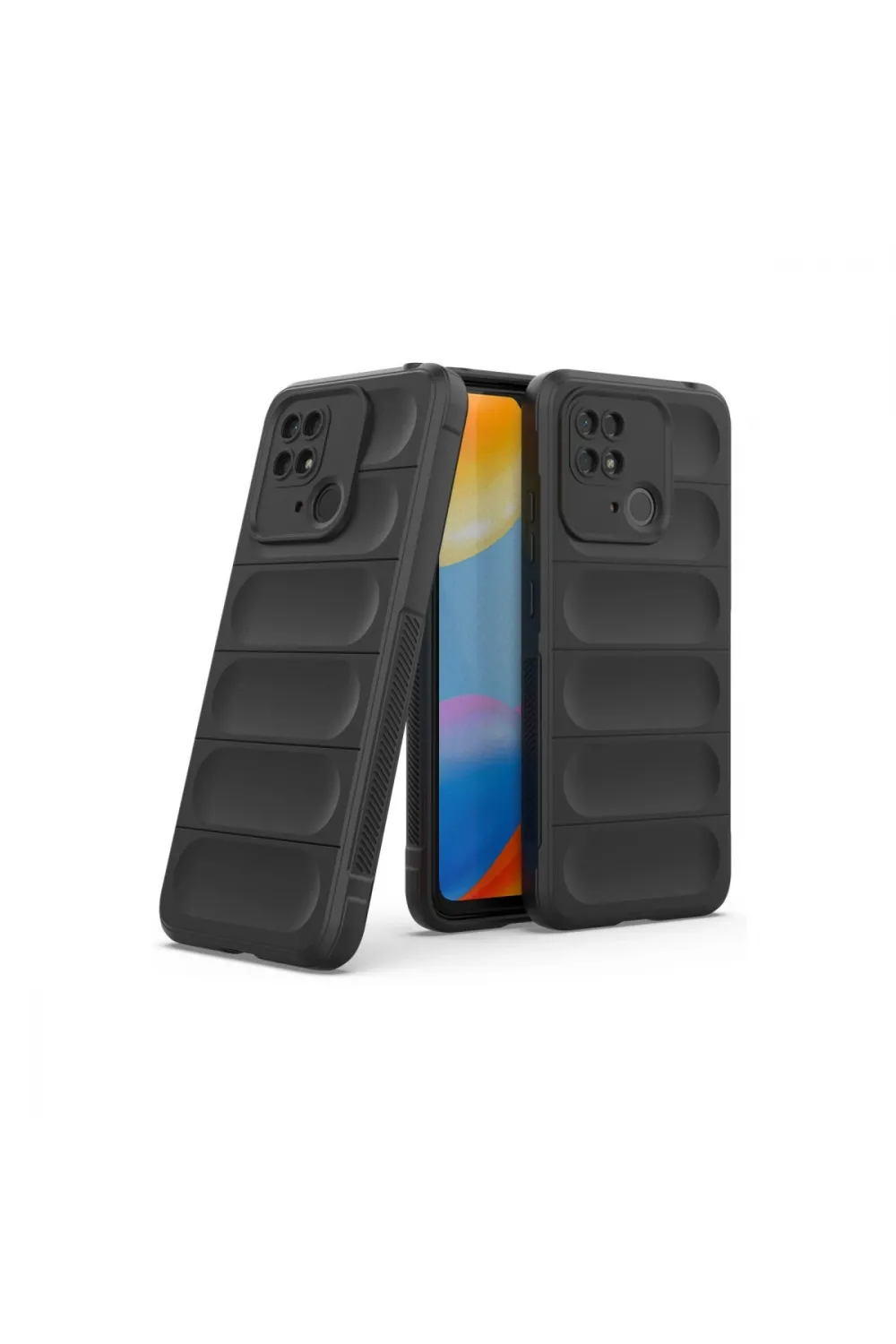 Xiaomi Redmi 10c Kılıf Optimum Silikon - Siyah