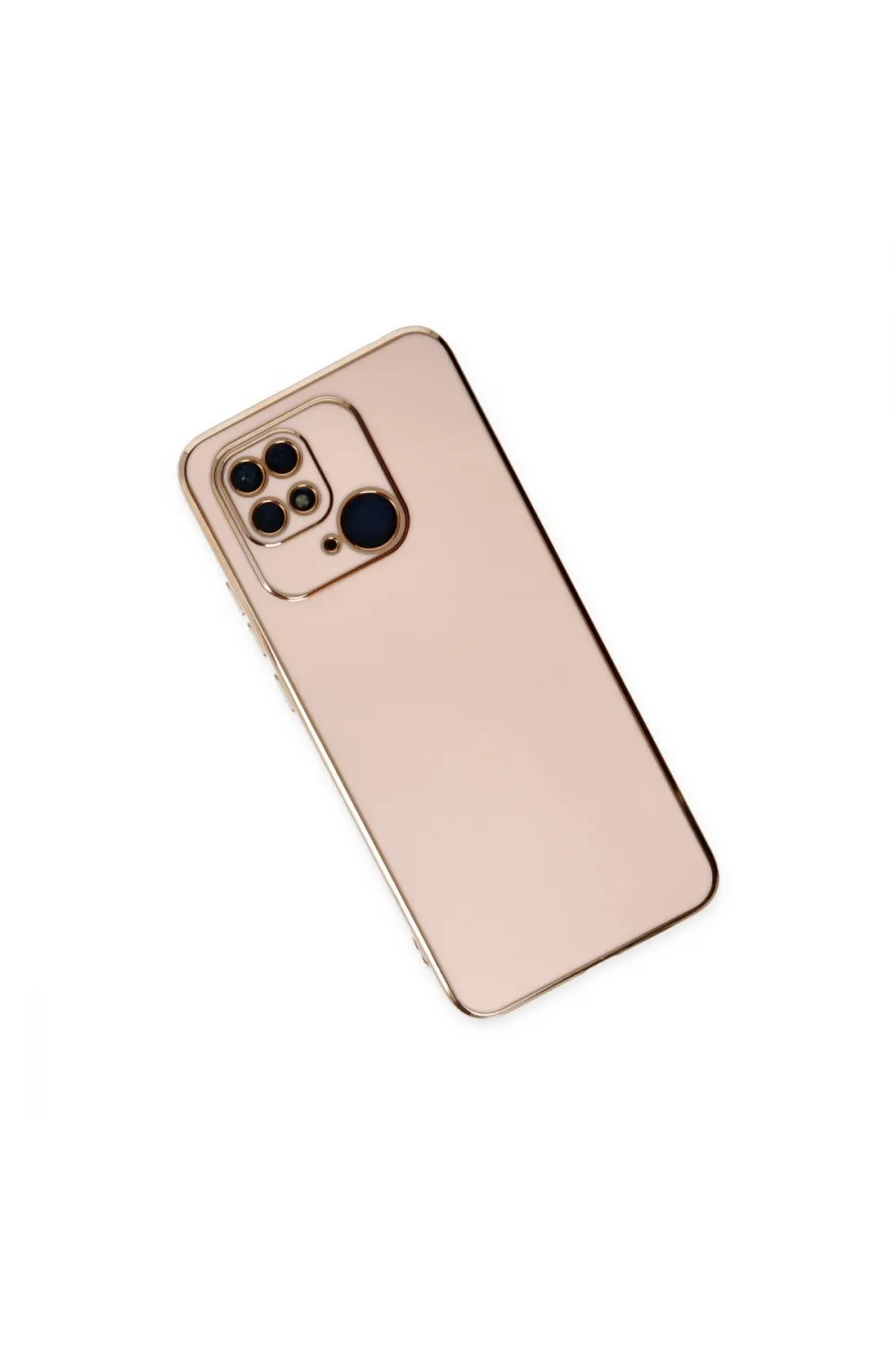 Xiaomi Redmi 10c Kılıf Volet Silikon - Pembe