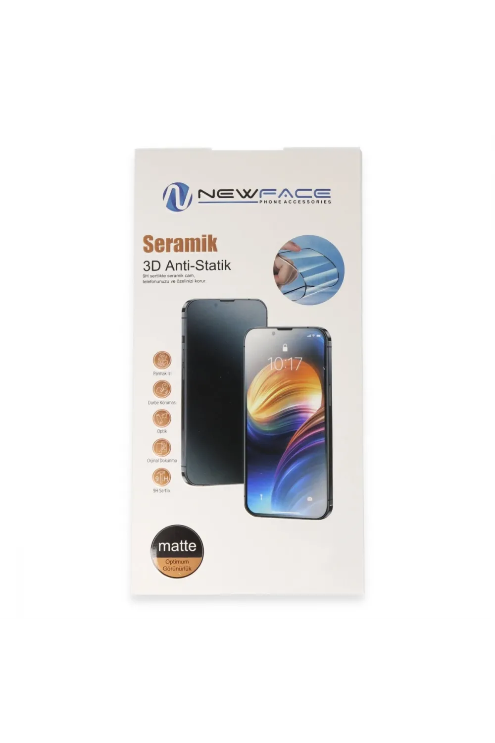 Xiaomi Redmi 12 3d Antistatik Mat Seramik Nano Ekran Koruyucu
