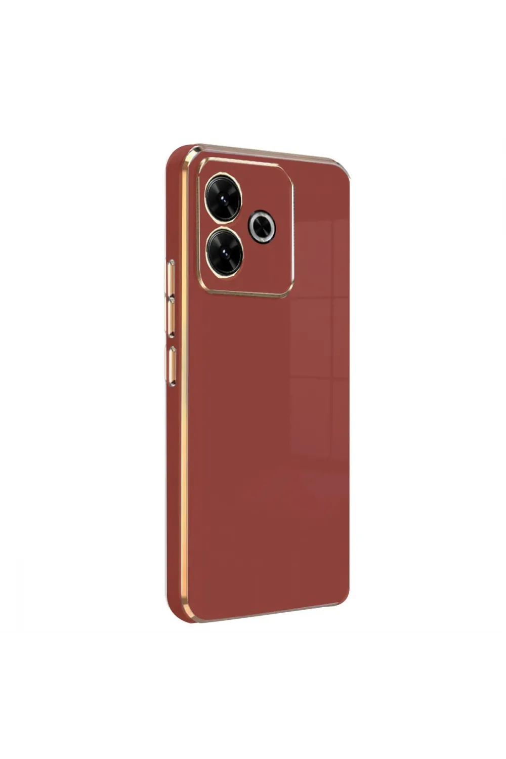Xiaomi Redmi 13 4g Kılıf Volet Silikon - Kırmızı
