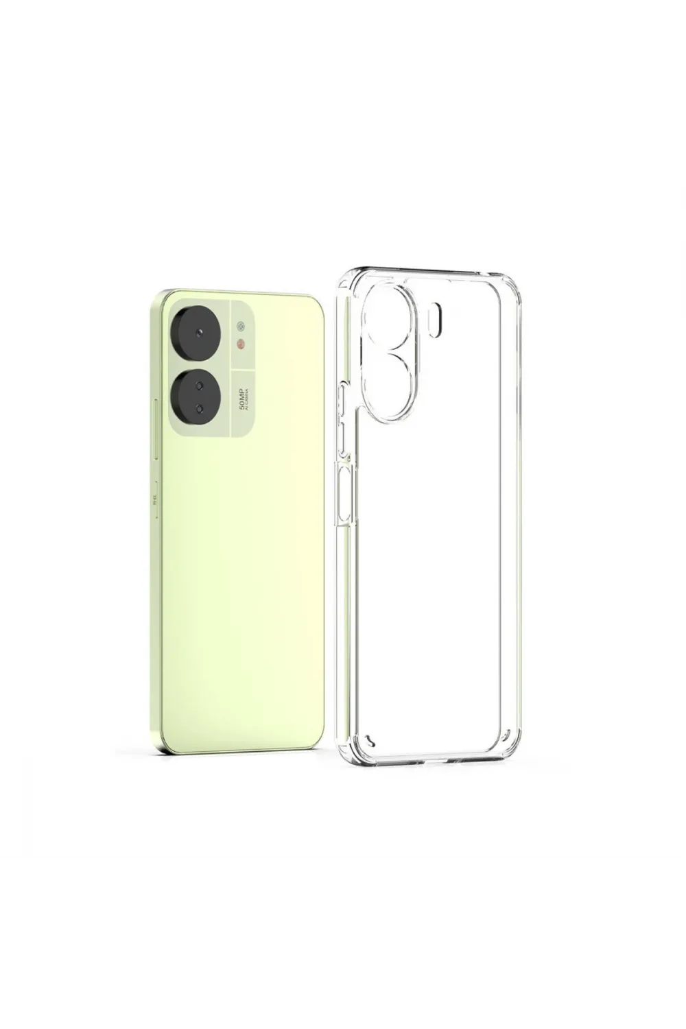 Xiaomi Redmi 13c Kılıf Lüx Şeffaf Silikon