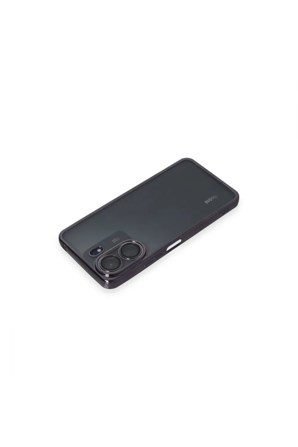 Xiaomi Redmi 13c Kılıf Razer Lensli Silikon - Mor
