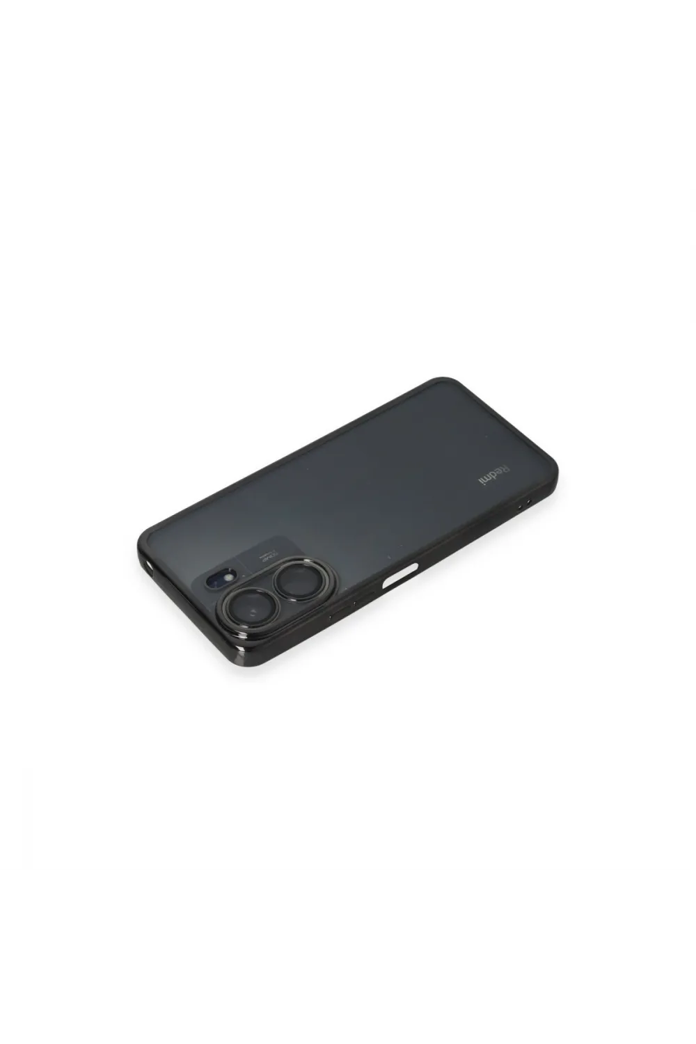 Xiaomi Redmi 13c Kılıf Razer Lensli Silikon - Siyah