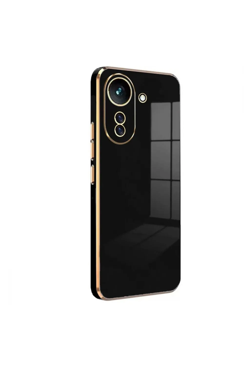 Xiaomi Redmi 13c Kılıf Volet Silikon - Siyah