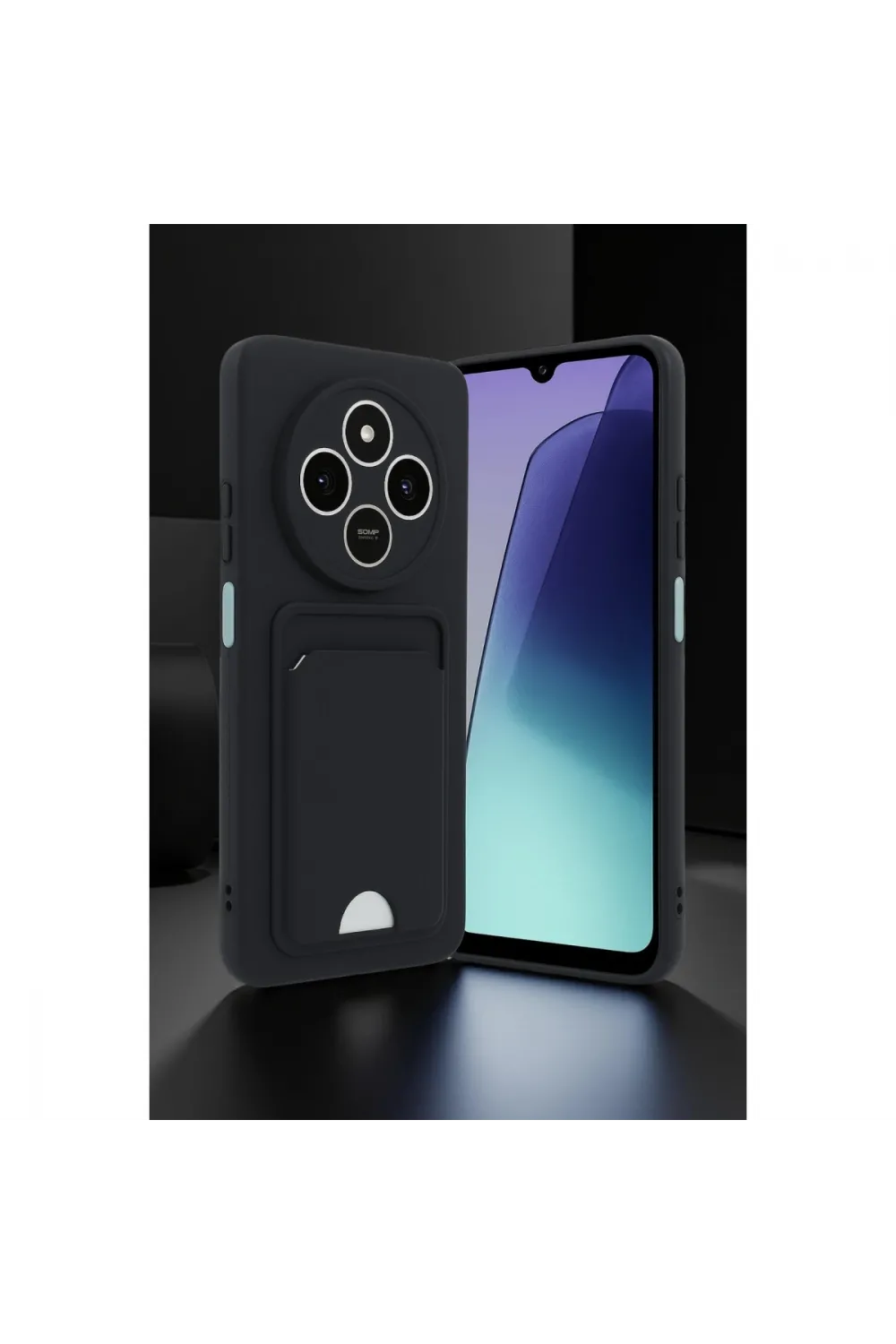 Xiaomi Redmi 14c Kelvin Kartvizitli Silikon - Bordo