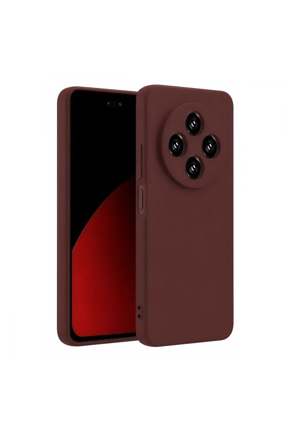 Xiaomi Redmi 14c Kılıf First Silikon - Bordo