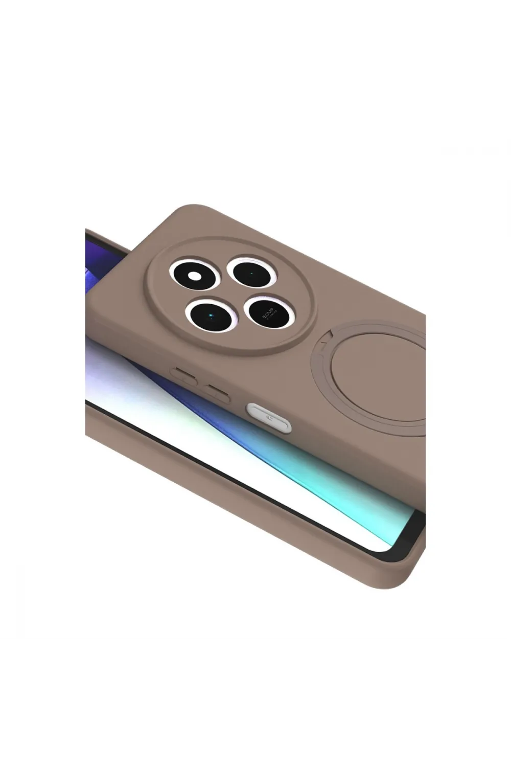 Xiaomi Redmi 14c Regal Magsafe Standlı Kapak - Çöl Titanyum