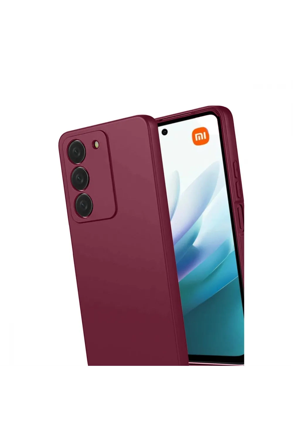 Xiaomi Redmi 15 4g First Silikon - Bordo