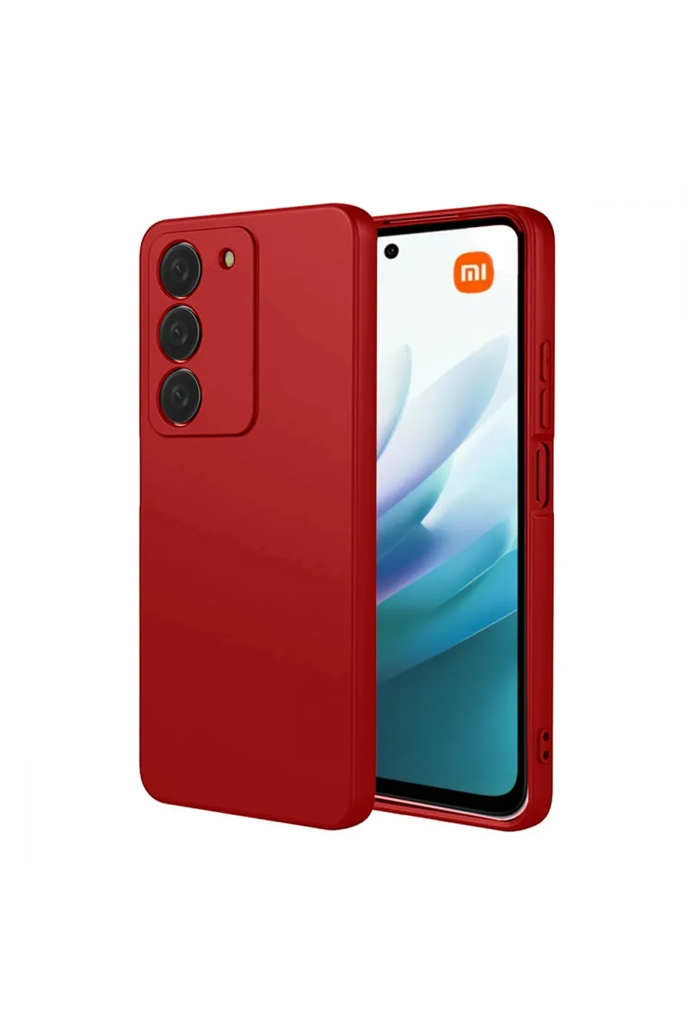 Xiaomi Redmi 15 4g First Silikon - Kırmızı