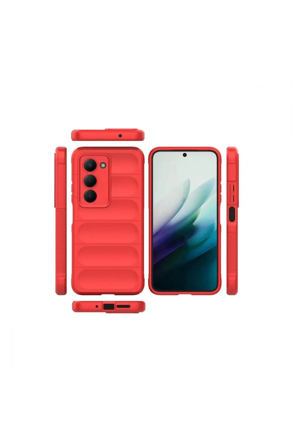 Xiaomi Redmi 15 4g Optimum Silikon - Kırmızı