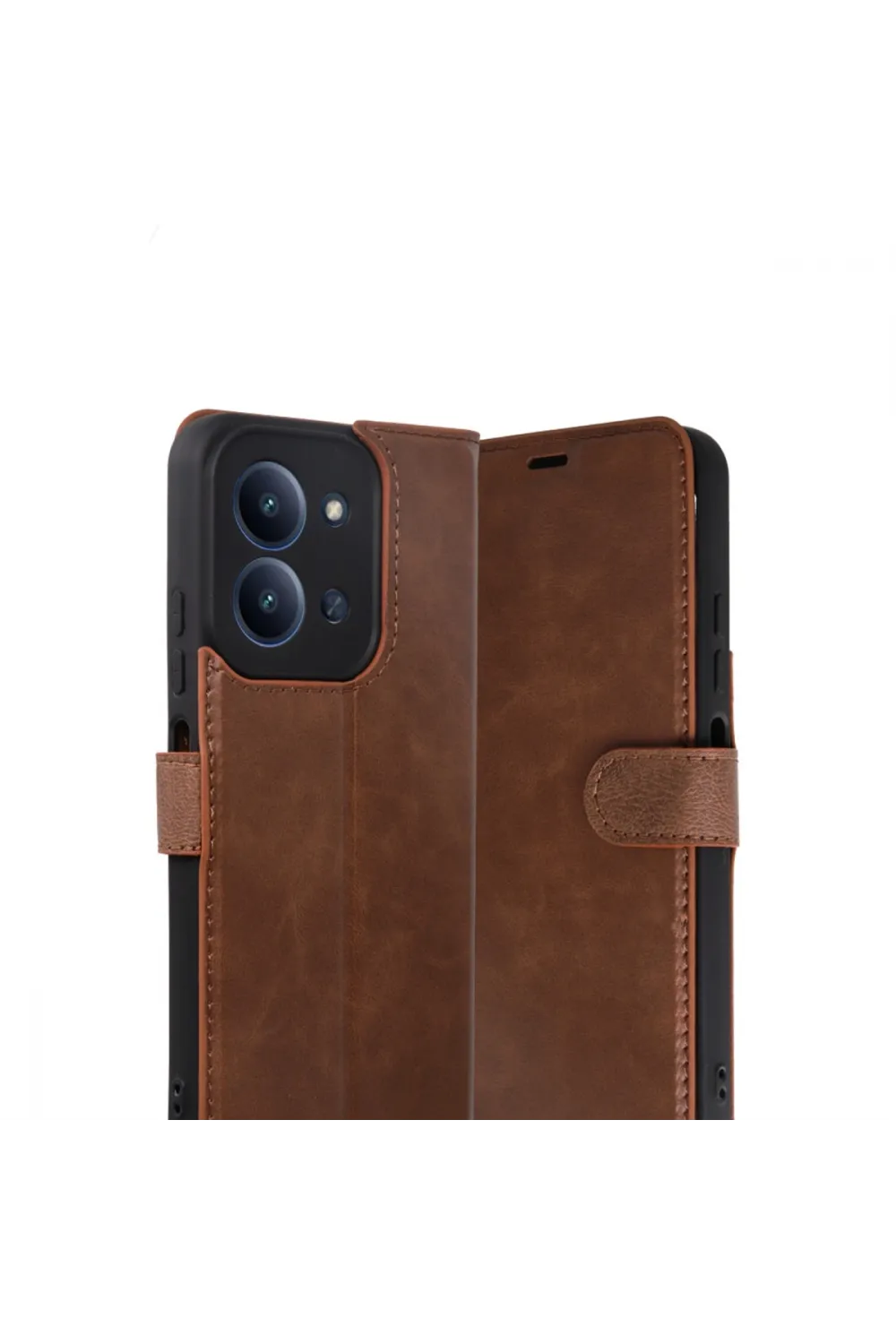 Xiaomi Redmi 15c 4g Trend S Plus Kapaklı Kılıf - Taba