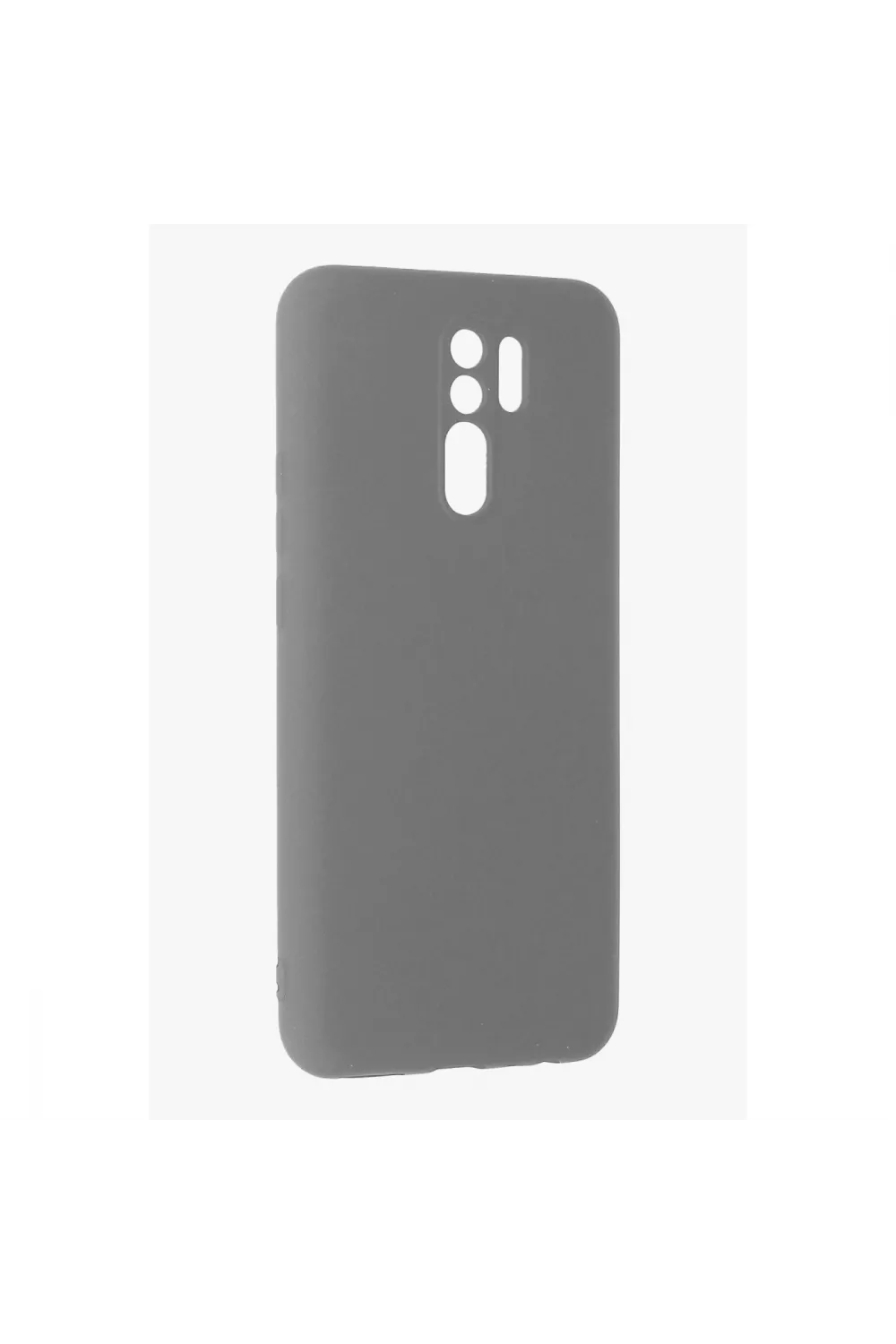Xiaomi Redmi 9 Kılıf Nano İçi Kadife Silikon - Gri