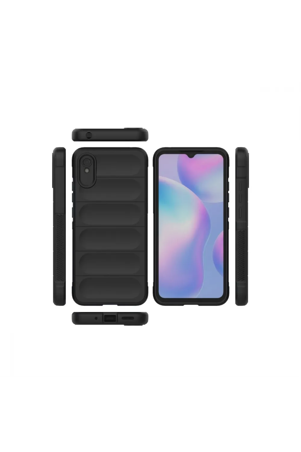 Xiaomi Redmi 9a Kılıf Optimum Silikon - Siyah