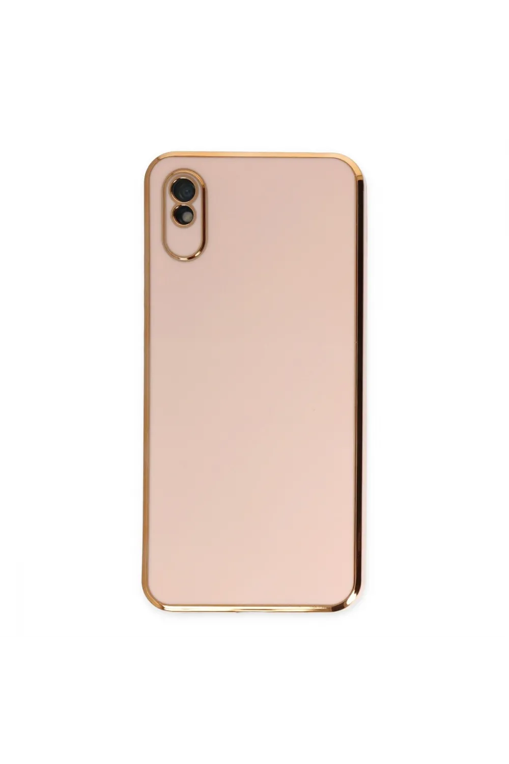 Xiaomi Redmi 9a Kılıf Volet Silikon - Pembe