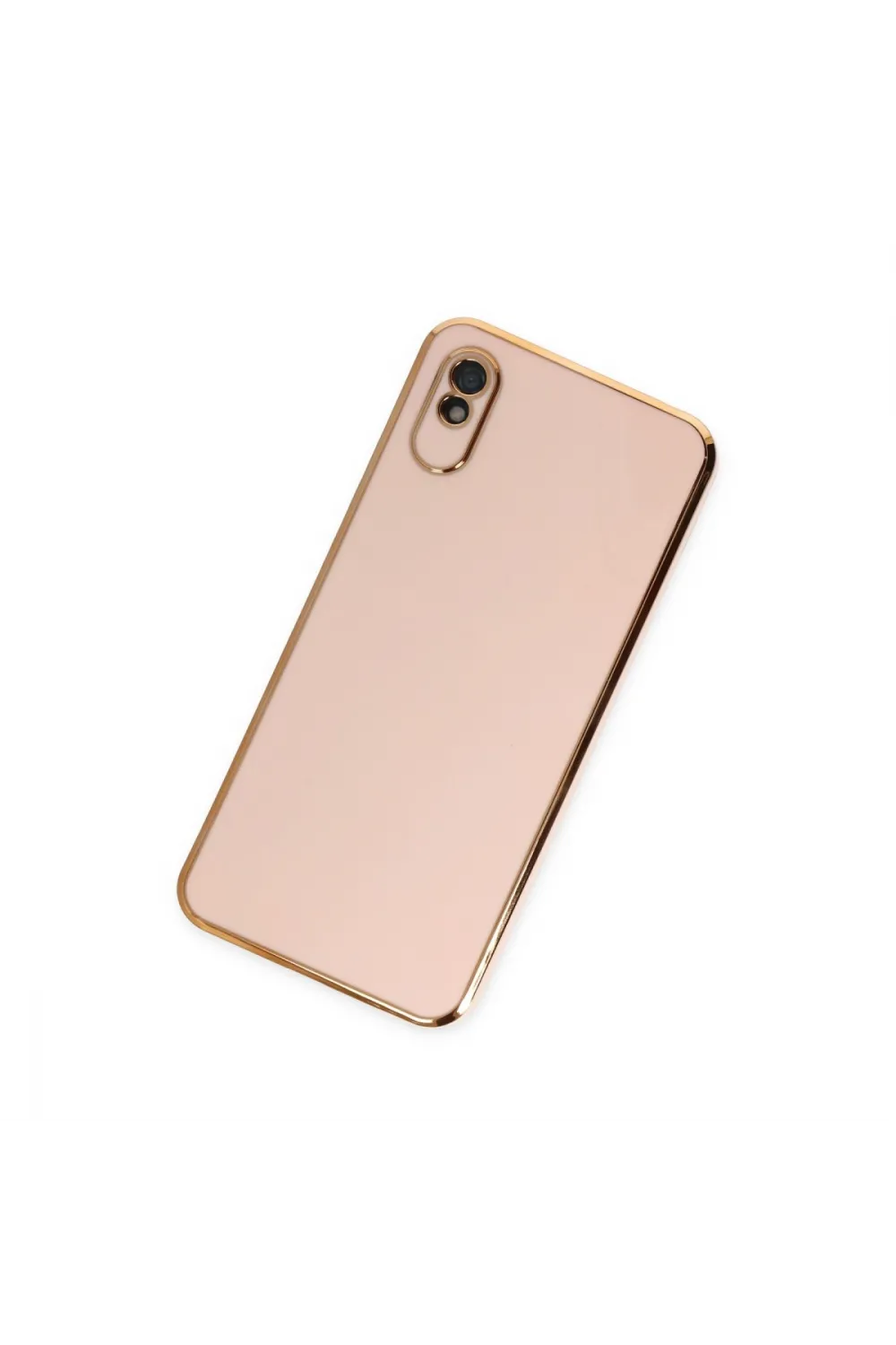 Xiaomi Redmi 9a Kılıf Volet Silikon - Pembe