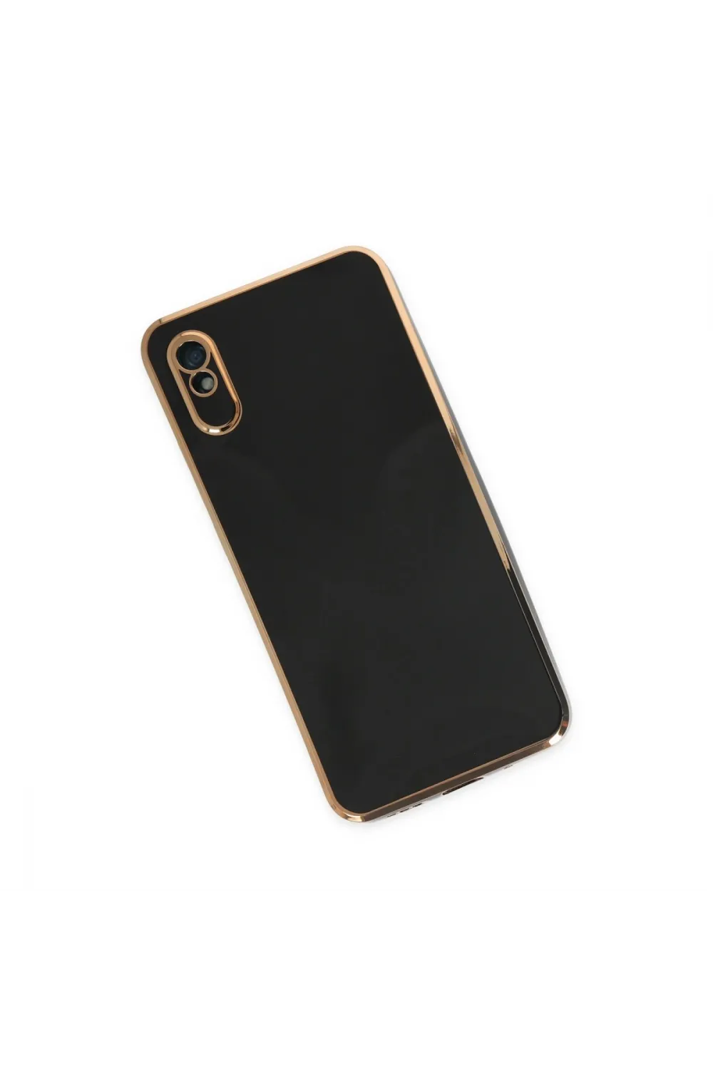 Xiaomi Redmi 9a Kılıf Volet Silikon - Siyah
