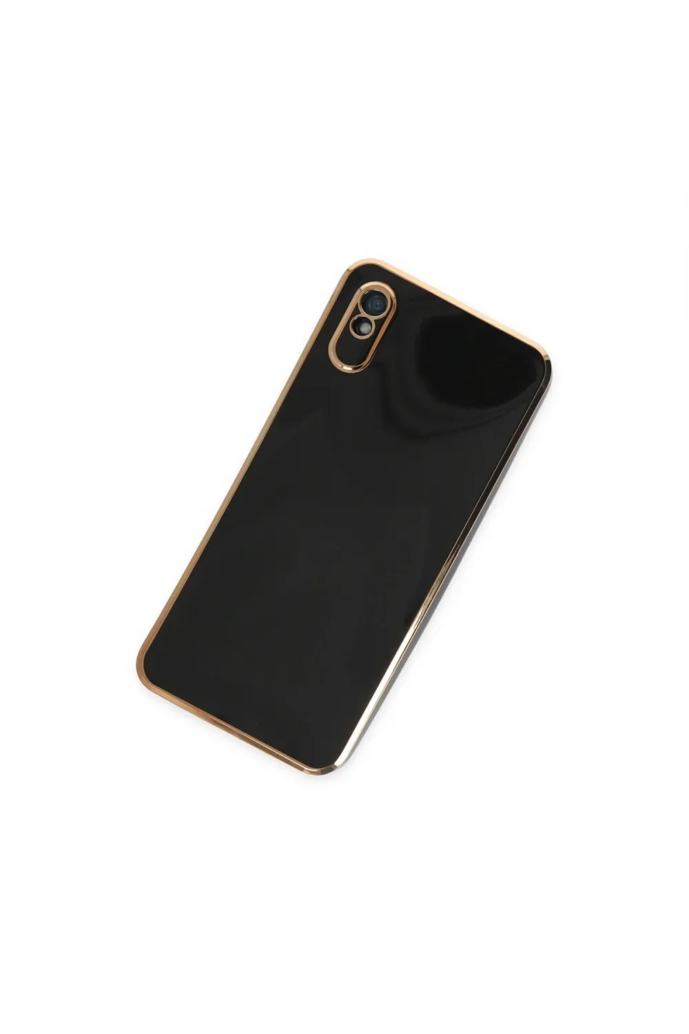 Xiaomi Redmi 9a Kılıf Volet Silikon - Siyah