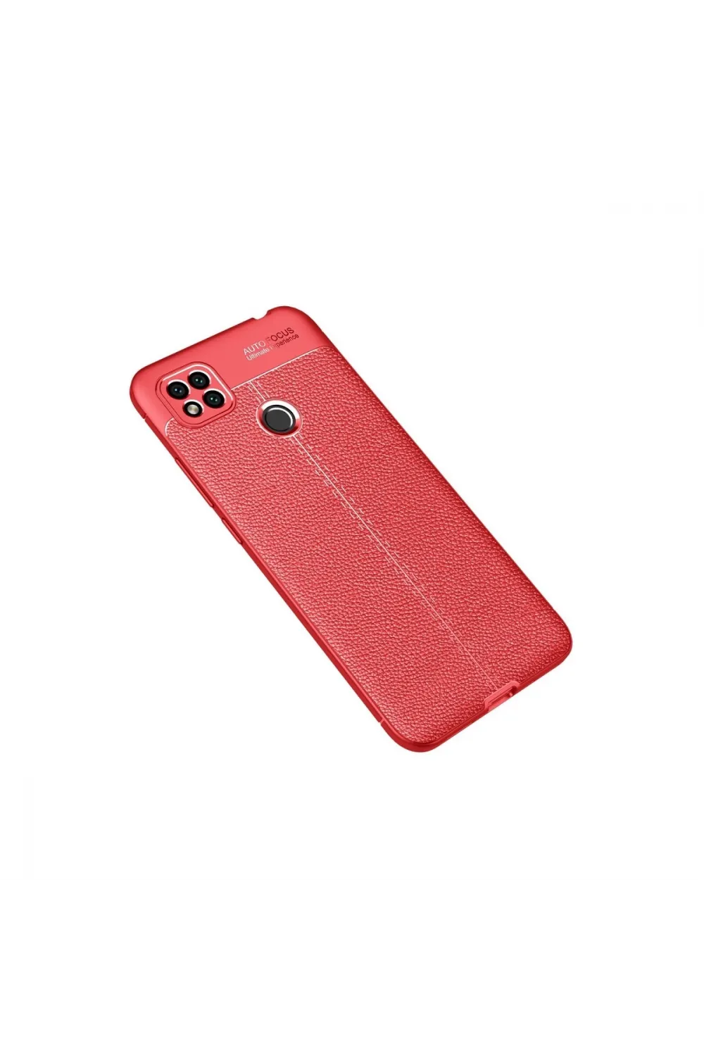 Xiaomi Redmi 9c Kılıf Auto Focus Kapak - Kırmızı