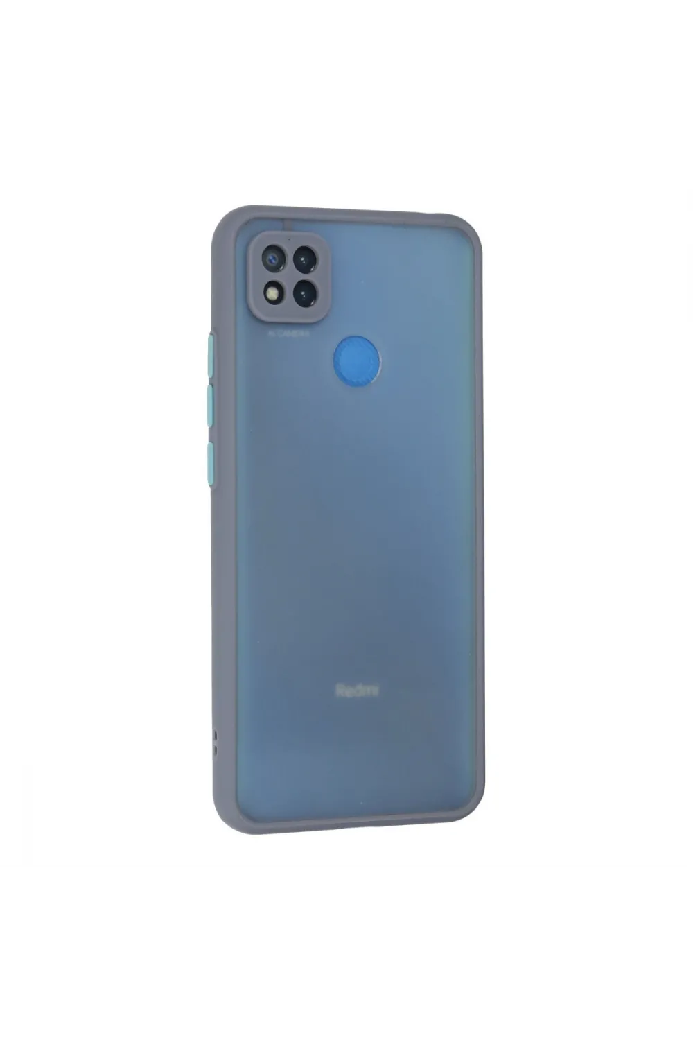 Xiaomi Redmi 9c Kılıf Montreal Silikon Kapak - Gri