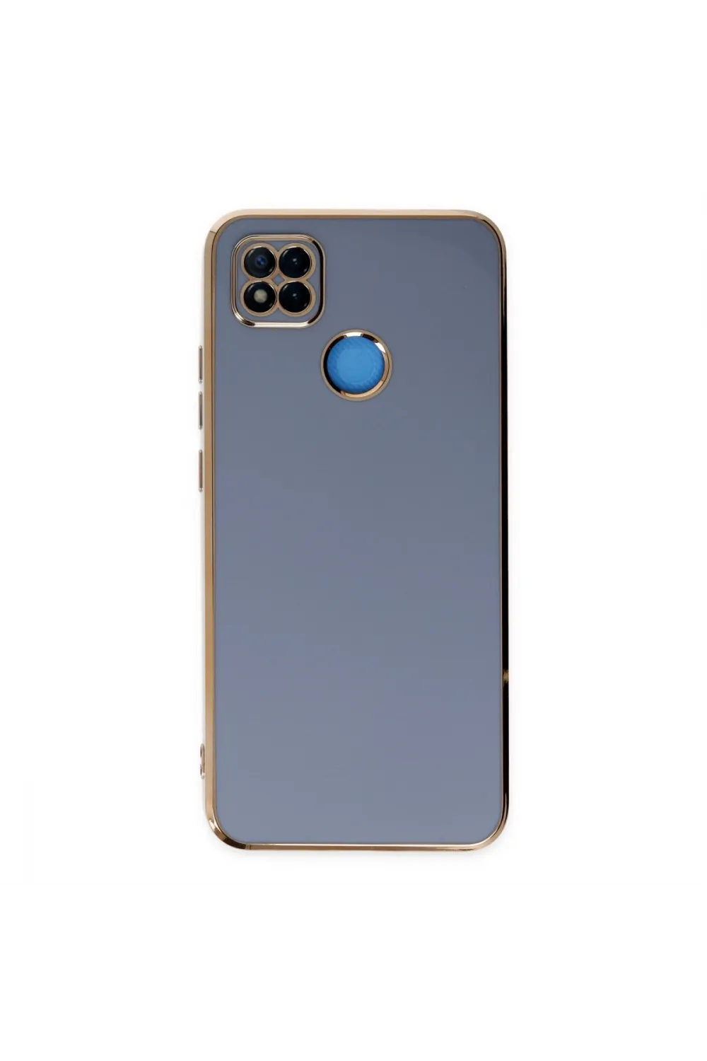 Xiaomi Redmi 9c Kılıf Volet Silikon - Mavi