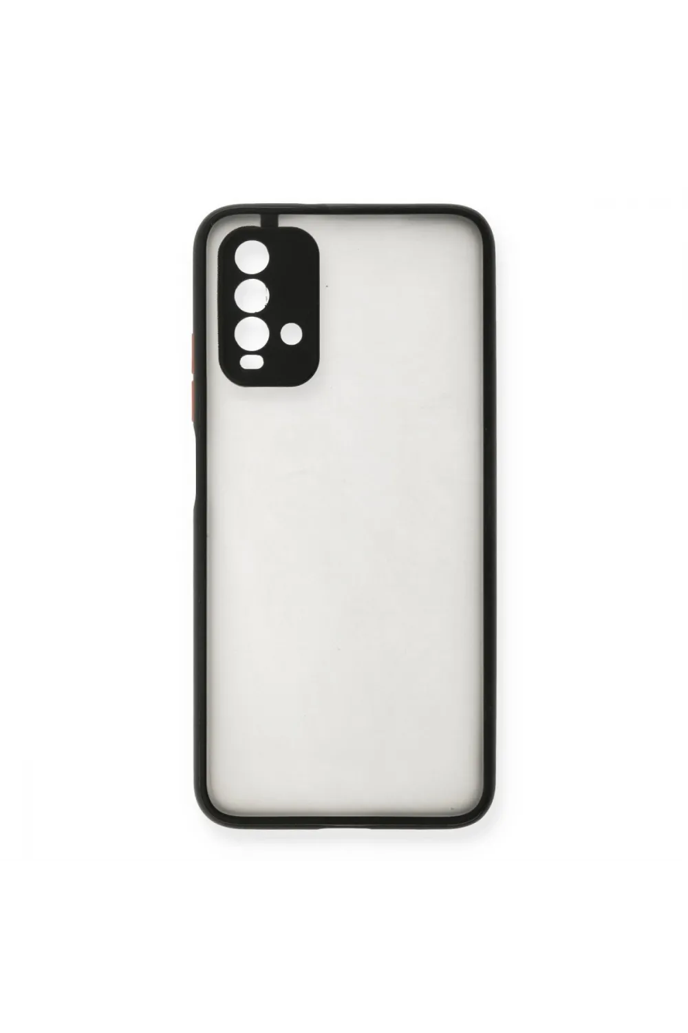 Xiaomi Redmi 9t Kılıf Montreal Silikon Kapak - Siyah