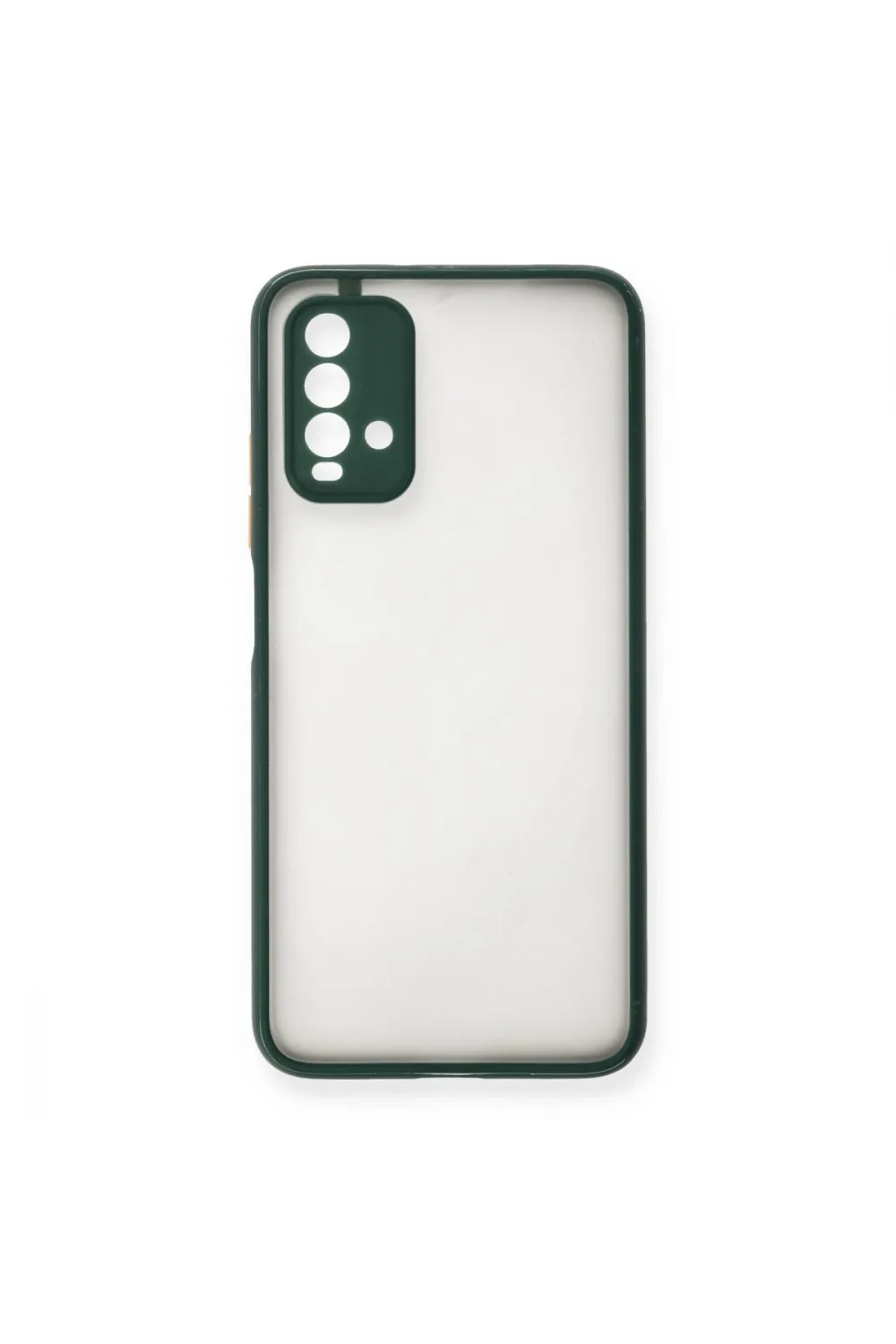 Xiaomi Redmi 9t Kılıf Montreal Silikon Kapak - Yeşil