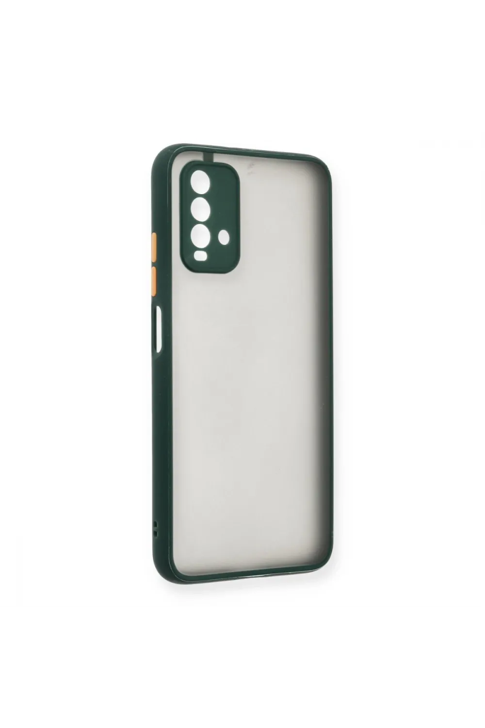 Xiaomi Redmi 9t Kılıf Montreal Silikon Kapak - Yeşil