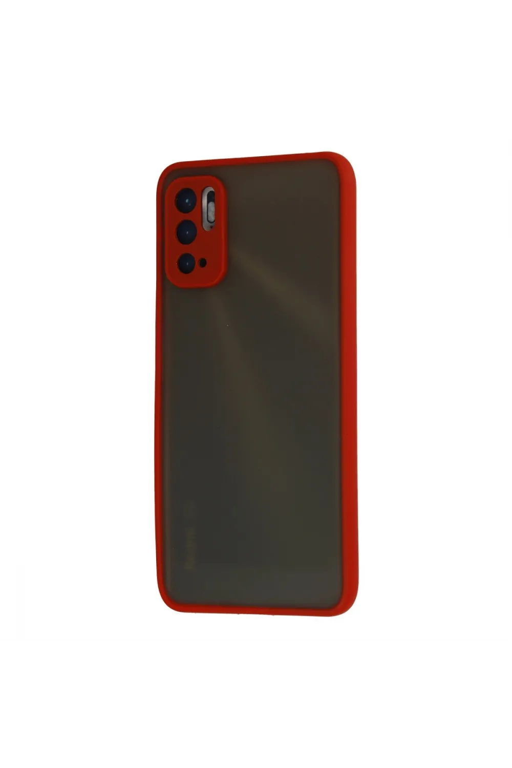 Xiaomi Redmi Note 10 5g Kılıf Montreal Silikon Kapak - Kırmızı