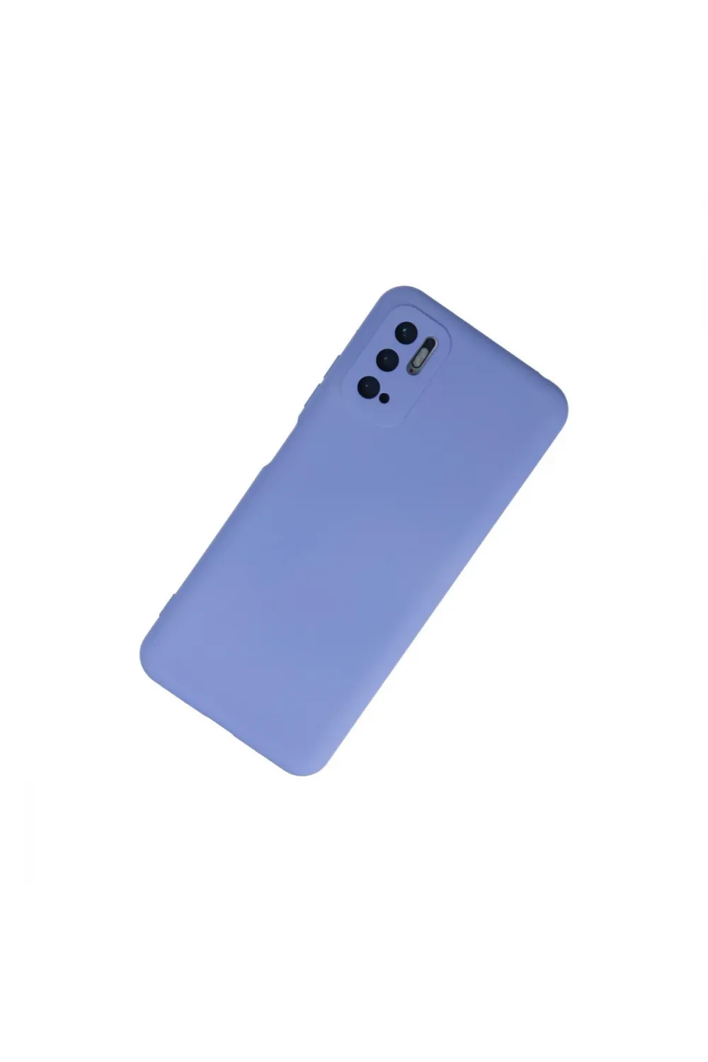 Xiaomi Redmi Note 10 5g Kılıf Nano İçi Kadife Silikon - Lila