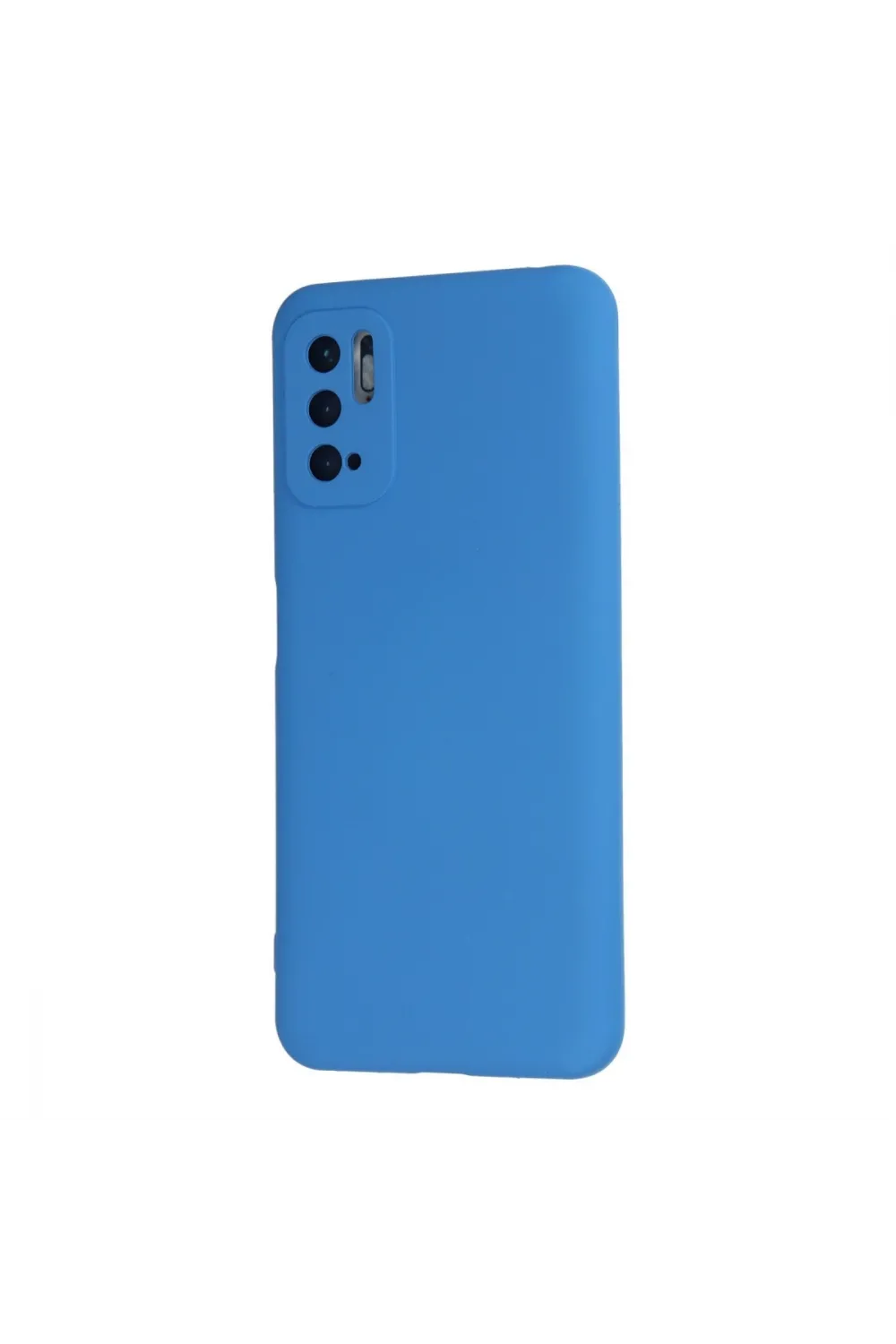 Xiaomi Redmi Note 10 5g Kılıf Nano İçi Kadife Silikon - Mavi
