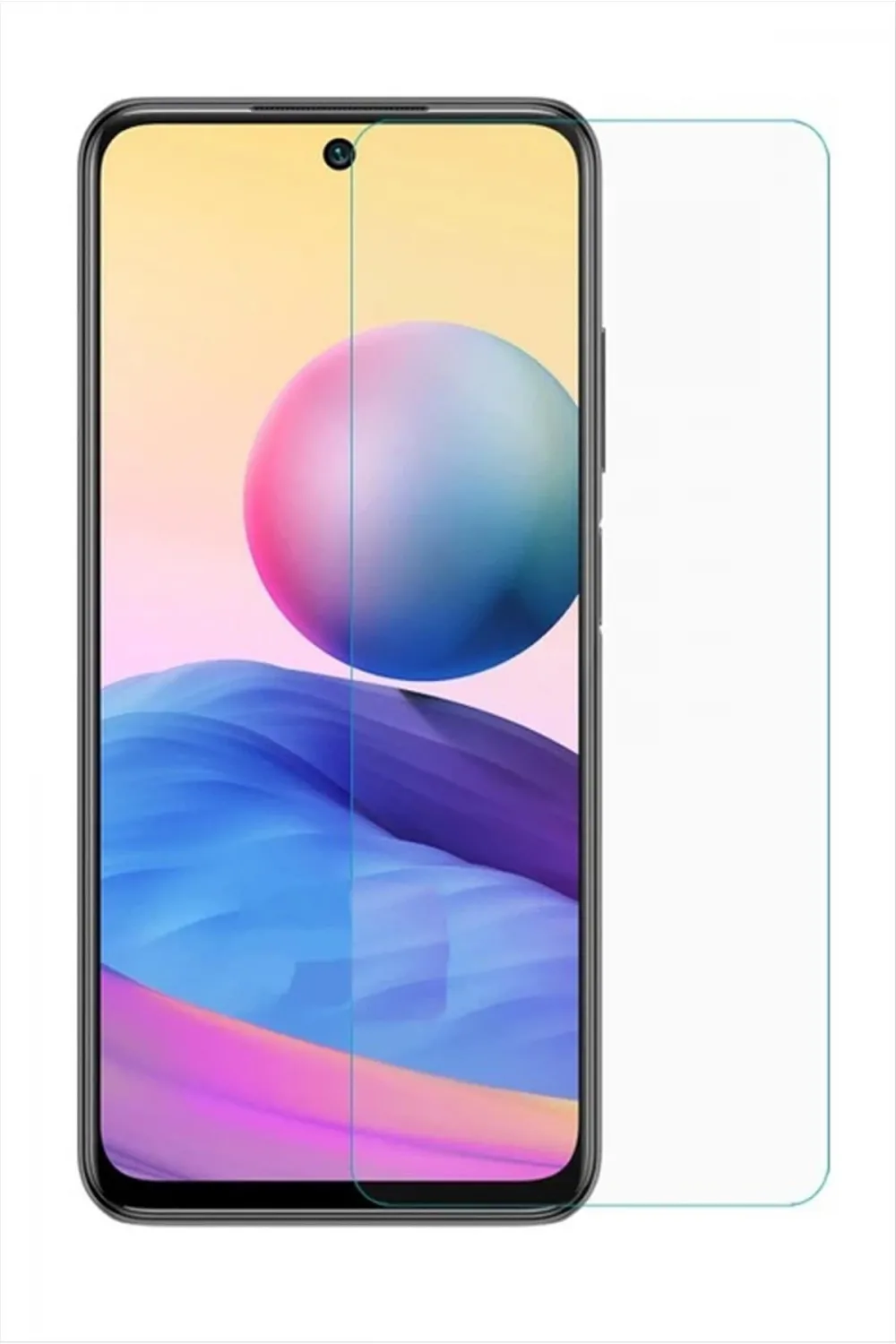 Xiaomi Redmi Note 10 5G Kırılmaz Cam Ekran Koruyucu
