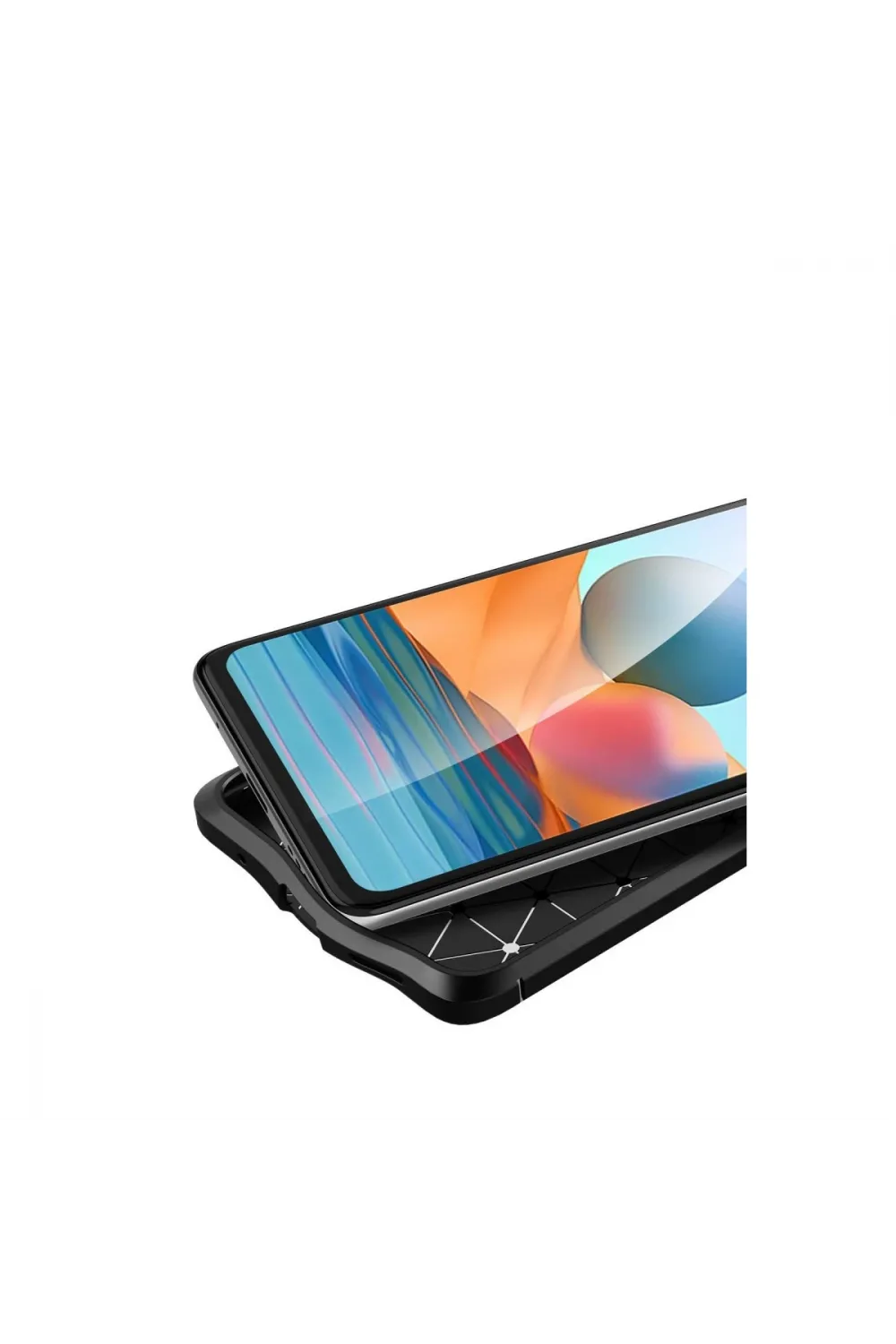 Xiaomi Redmi Note 10 Pro Kılıf Auto Focus Kapak - Kırmızı