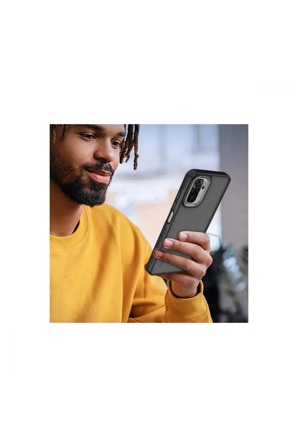 Xiaomi Redmi Note 10 Pro Kılıf Elegant Kapak - Açık Mavi