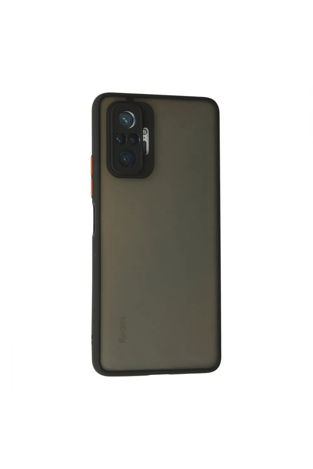 Xiaomi Redmi Note 10 Pro Kılıf Montreal Silikon Kapak - Siyah