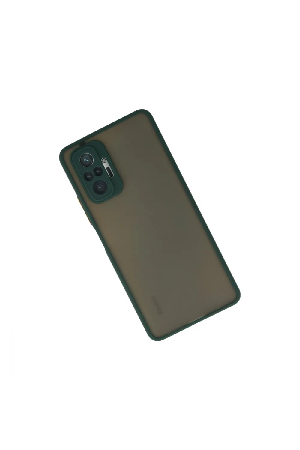 Xiaomi Redmi Note 10 Pro Kılıf Montreal Silikon Kapak - Yeşil
