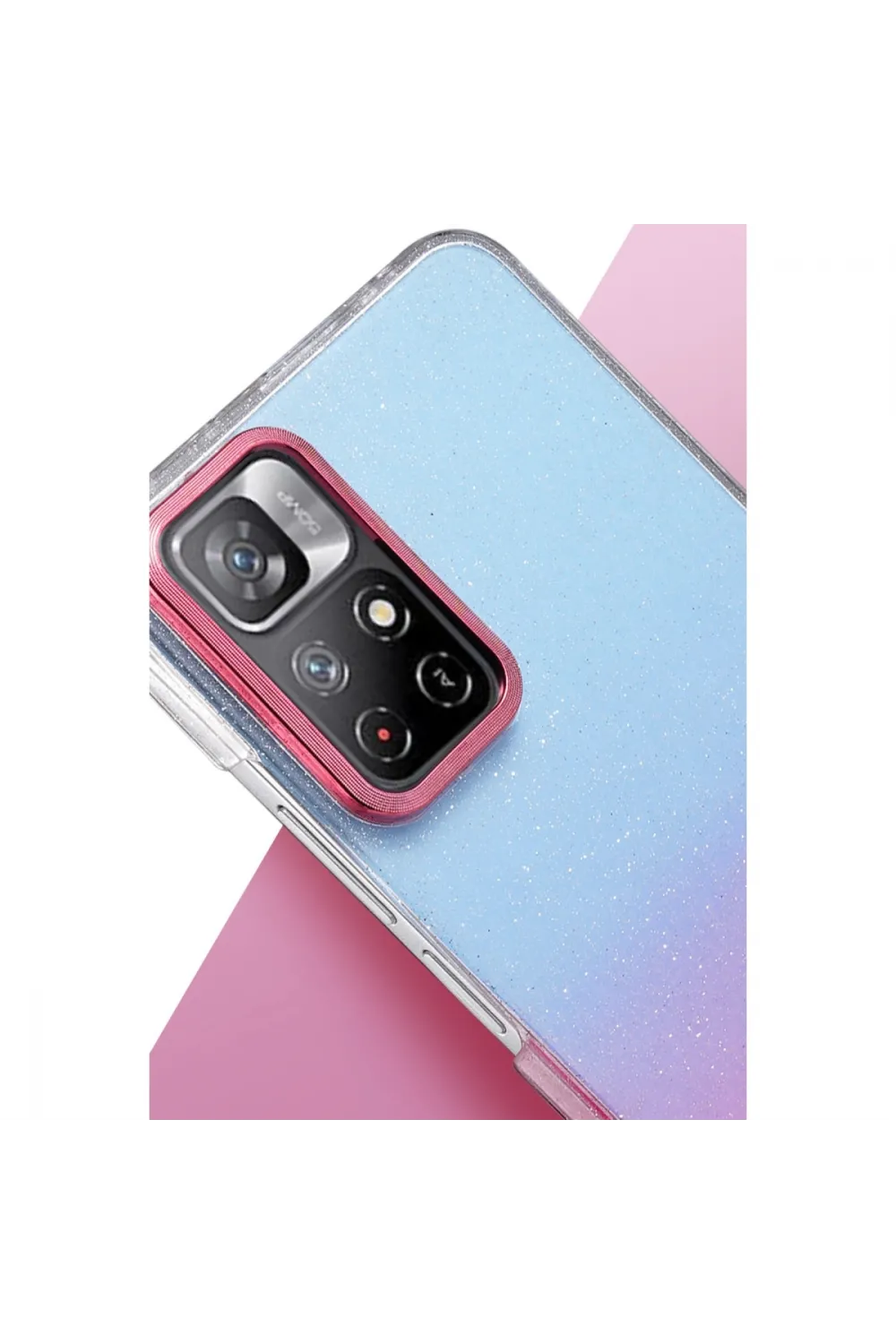 Xiaomi Redmi Note 11 Pro Glossy Kapak - Mavi