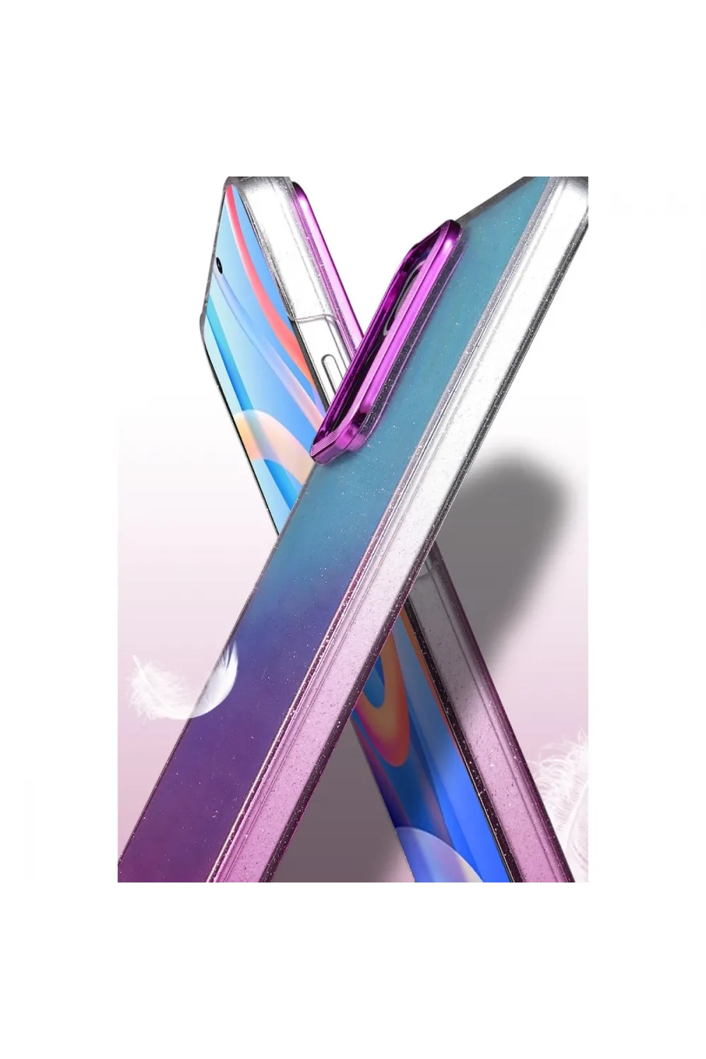Xiaomi Redmi Note 11 Pro Glossy Kapak - Pembe