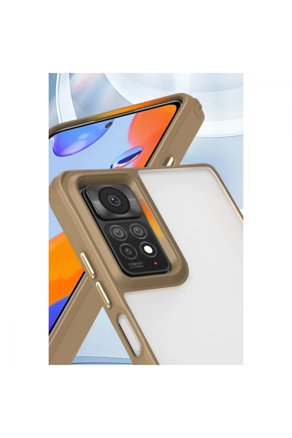 Xiaomi Redmi Note 11 Pro Kılıf Penta Silikon Kılıf - Lacivert